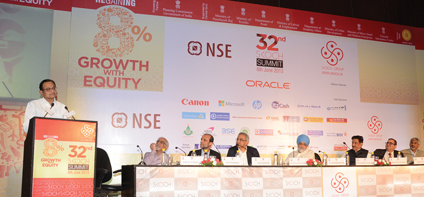 Regaining 8% Growth with Equity - 32nd SKOCH Summit